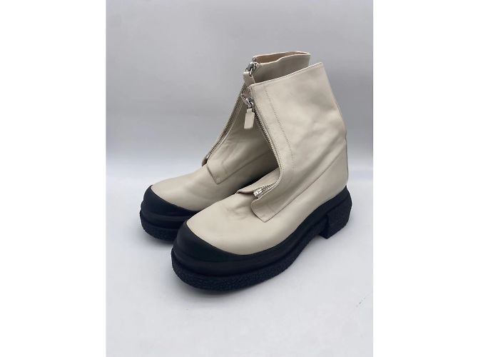 STUART WEITZMAN Botines T.US 8.5 cuero Crudo - vista 2