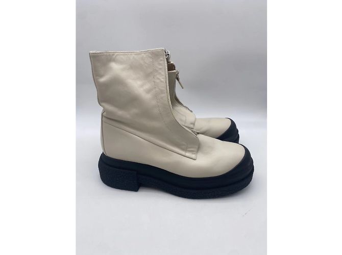 STUART WEITZMAN Botines T.US 8.5 cuero Crudo - vista 4