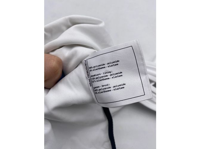 Chanel Badebekleidung T.FR 36 Polyester Weiß - Ansicht 5