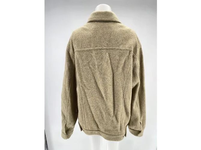 Vestes Nanushka T.International M Laine Beige - vue 2