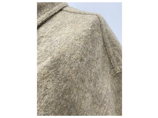 Vestes Nanushka T.International M Laine Beige - vue 3