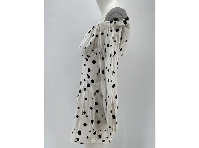 Autre Marque MIAOU Vestidos T.Algodón Internacional XS Blanco - vista 3