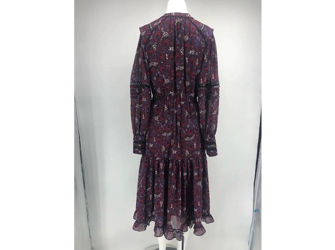 MICHAEL KORS Kleider T.US 2 Polyester Bordeaux - Ansicht 2