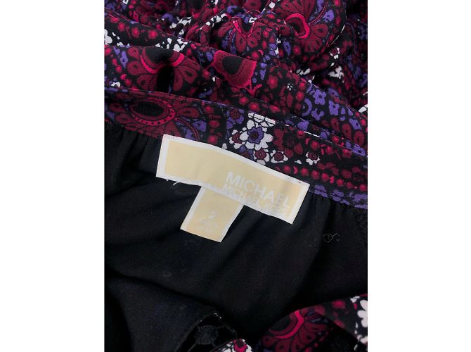 MICHAEL KORS Kleider T.US 2 Polyester Bordeaux - Ansicht 4