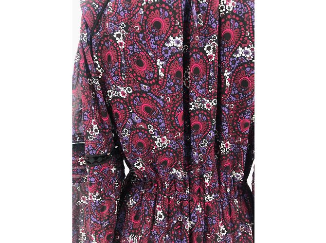 MICHAEL KORS Kleider T.US 2 Polyester Bordeaux - Ansicht 6