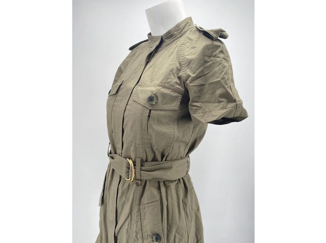 MICHAEL KORS Vestidos T.US 2 Algodón Caqui - vista 5