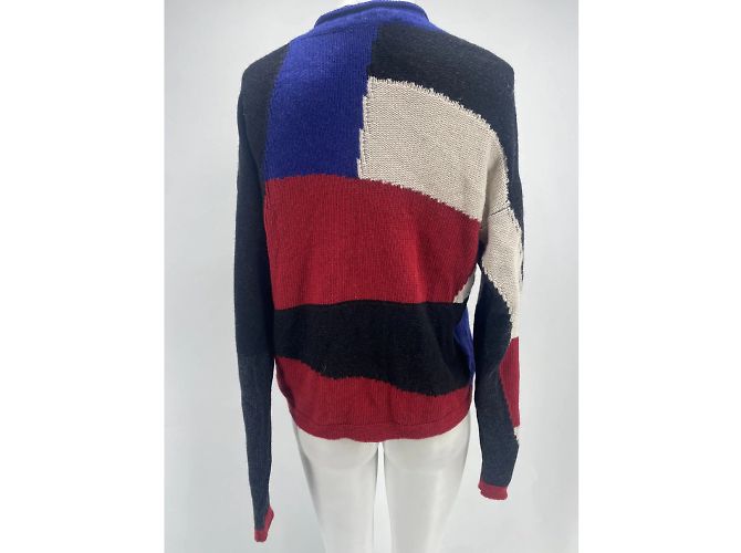 Autre Marque NON SIGNE / UNSIGNED Strickwaren T.Internationaler XXS Synthetik Mehrfarben - Ansicht 2