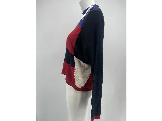 Autre Marque NON SIGNE / UNSIGNED Strickwaren T.Internationaler XXS Synthetik Mehrfarben - Ansicht 3