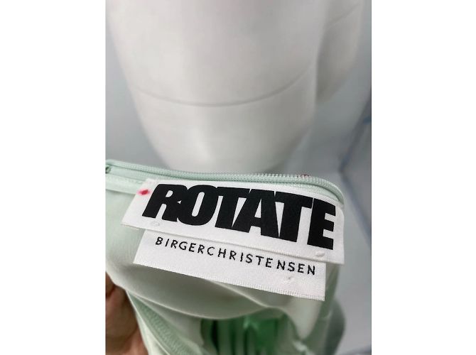 Rotate DREHEN Kleider T.fr 34 Polyester Grün - Ansicht 5