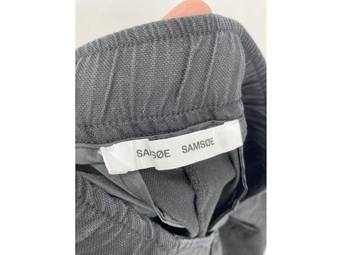 SAMSOE & SAMSOE Pantalones T.Lana S Internacional Negro - vista 3