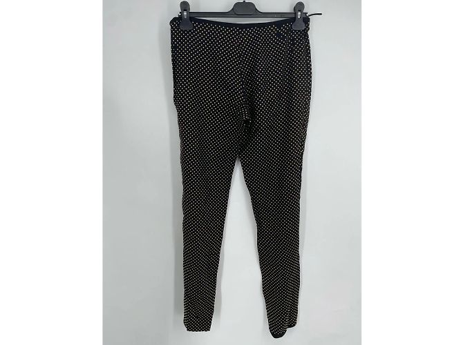 Stella Mc Cartney STELLA MCCARTNEY Hose T.IT 38 Viscose Schwarz - Ansicht 2