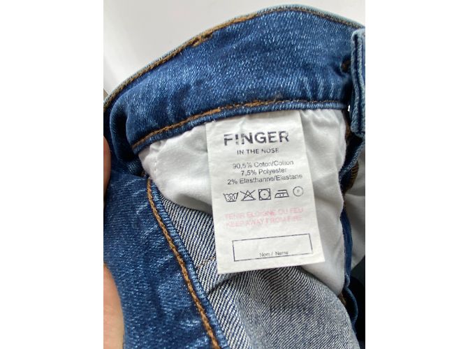 Finger in the nose FINGER IN DER NASE Jeans T.US 27 Denim Jeans Blau - Ansicht 5