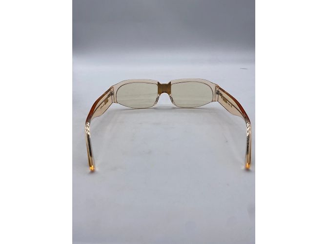 Autre Marque Unterschriebene / Unterschriebene Sonnenbrillen T. Kunststoff Beige - Ansicht 4
