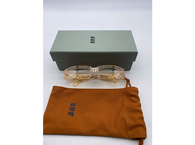 Autre Marque Unterschriebene / Unterschriebene Sonnenbrillen T. Kunststoff Beige - Ansicht 7