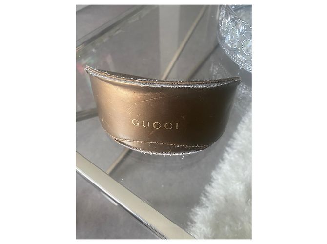 Gafas de sol Gucci Mask Cognac Acetato Coñac - vista 5