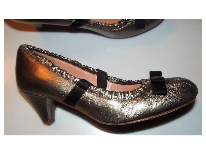 MARC BY MARC JACOBS Décolleté SALOME ORO ANTICO NODI LAMA ANTH T 39 Metallico - vista 10