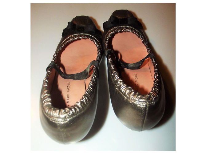 MARC BY MARC JACOBS Décolleté SALOME ORO ANTICO NODI LAMA ANTH T 39 Metallico - vista 4