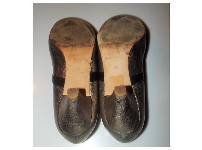 MARC BY MARC JACOBS Décolleté SALOME ORO ANTICO NODI LAMA ANTH T 39 Metallico - vista 6
