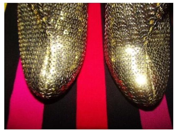 MARC BY MARC JACOBS BOTAS BAJAS BOTINES ORO ANTIGUO S 38.5 Dorado - vista 12