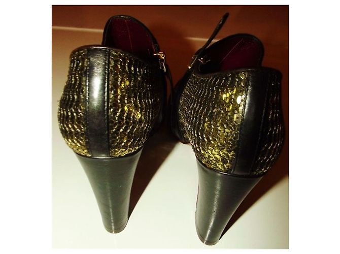 MARC BY MARC JACOBS BOTAS BAJAS BOTINES ORO ANTIGUO S 38.5 Dorado - vista 3
