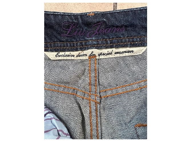 Jeans Liu.Jo in denim blu - vista 3