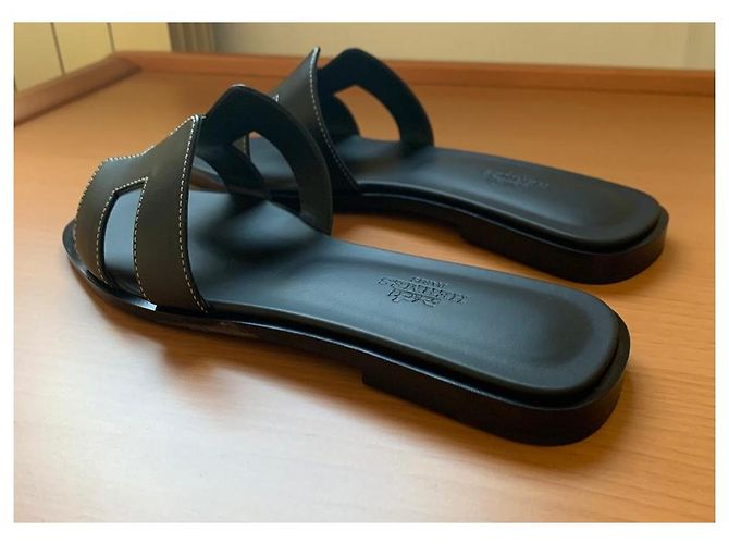 Hermès Hermes Oran Schwarz - Ansicht 3