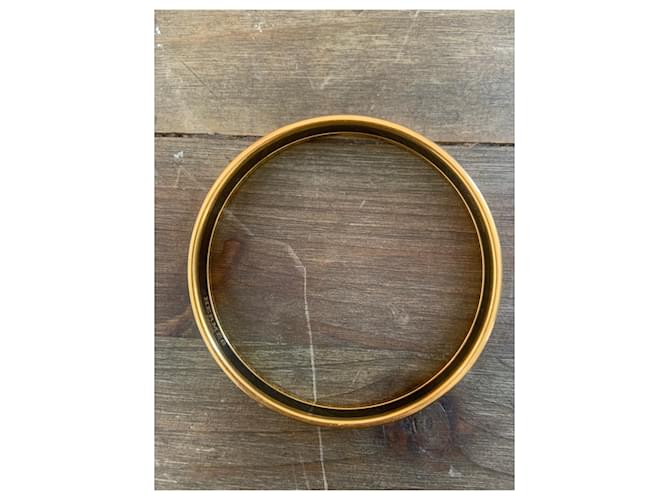 Pulsera de esmalte hermès Gold hardware - vista 5