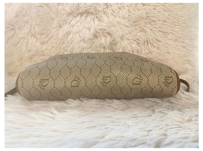 Dior Handtasche beige Leder Wabenmuster - Ansicht 3