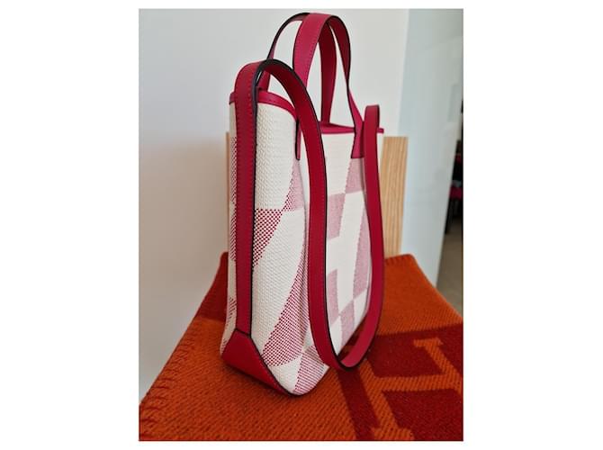 Hermès LEINWANDTASCHE H Slowwise Pink - Ansicht 4
