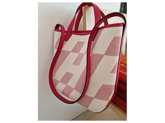Hermès LEINWANDTASCHE H Slowwise Pink - Ansicht 6