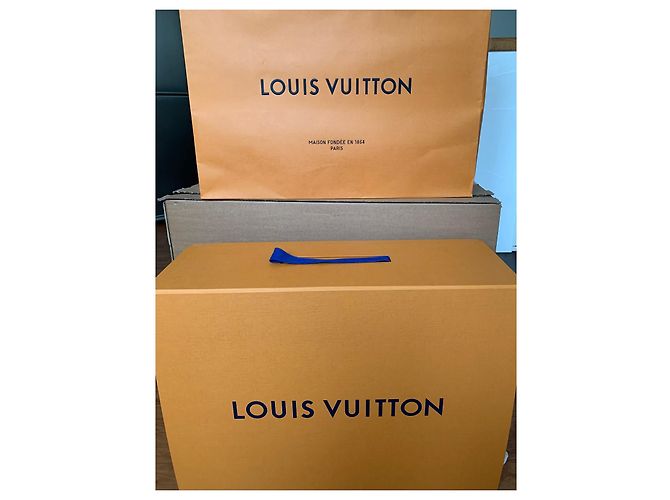 Abbesses Louis Vuitton KEEPALL Bandouliere 50 ACQUERELLO Bianco - vista 15