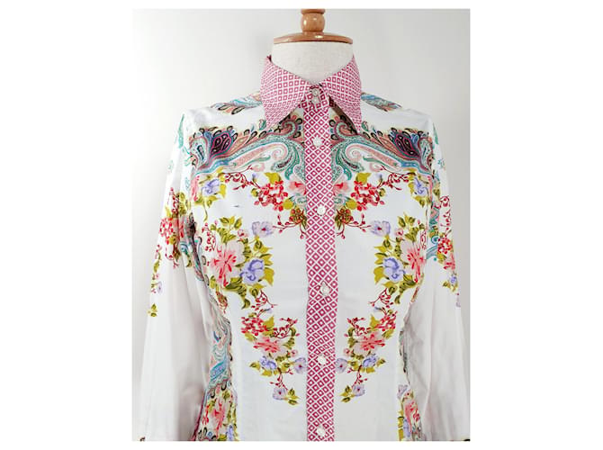 Camicia Etro in cotone multicolore - vista 2