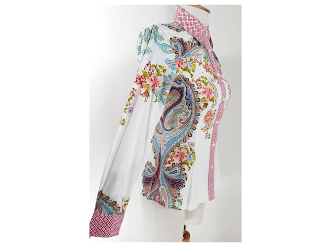Camicia Etro in cotone multicolore - vista 3