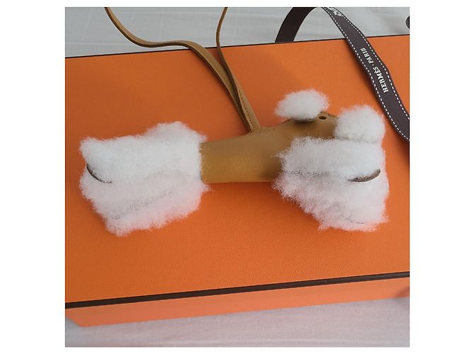 Hermès Budy Taschenanhänger Braun - Ansicht 3