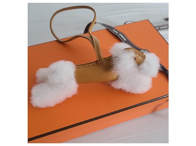 Hermès Budy Taschenanhänger Braun - Ansicht 4