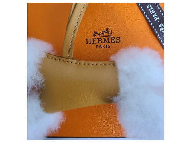 Hermès Budy Taschenanhänger Braun - Ansicht 6