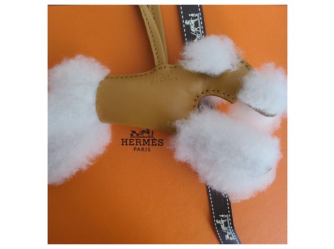 Hermès Budy Taschenanhänger Braun - Ansicht 7