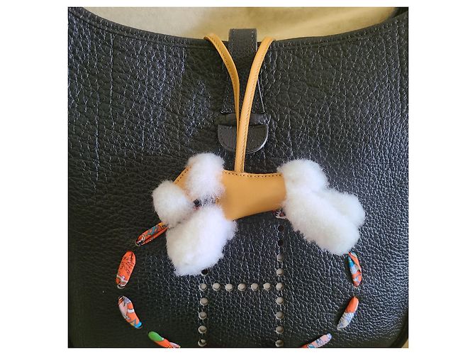 Hermès Budy Taschenanhänger Braun - Ansicht 8