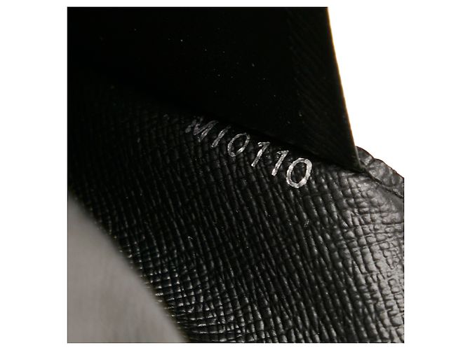 Carteira Louis Vuitton Black Damier Graphite Brazza Preto - vista 8
