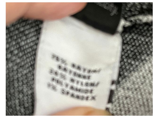 Diane Von Furstenberg DvF Renee Strickkleid in Monochrom Schwarz Weiß Grau - Ansicht 5