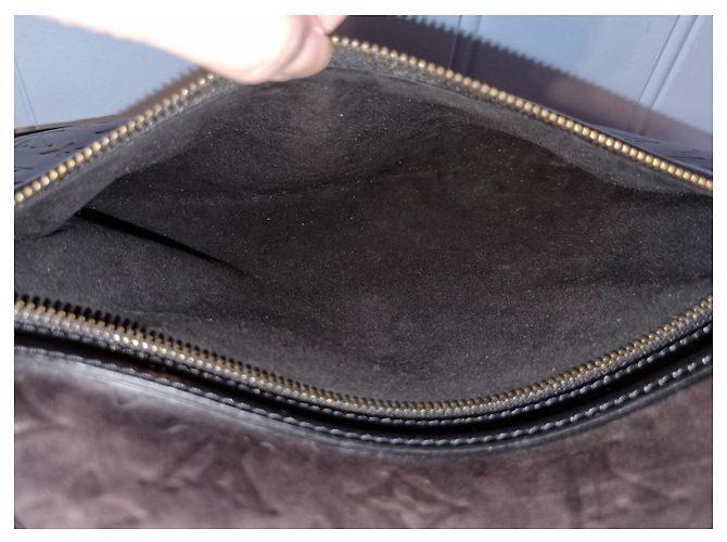 Bowling Borsa da passerella Louis Vuitton Marrone - vista 10