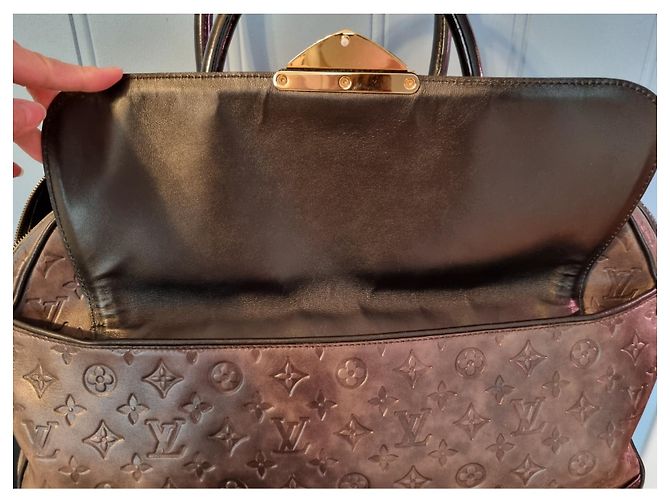 Bowling Borsa da passerella Louis Vuitton Marrone - vista 11