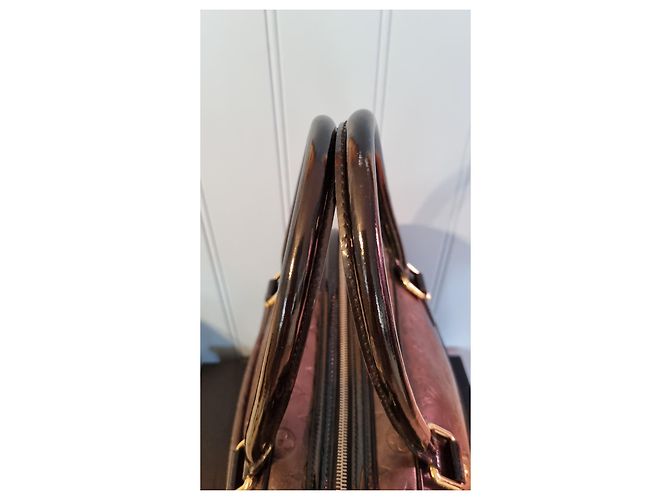 Bowling Borsa da passerella Louis Vuitton Marrone - vista 4