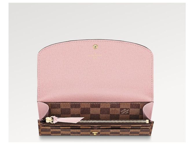 Louis Vuitton LV Emilie Brieftasche neue Damier Pink - Ansicht 2
