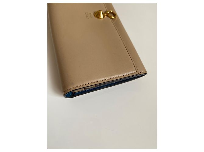 Fendi By The Way Continental Geldbörse Leder Beige - Ansicht 7