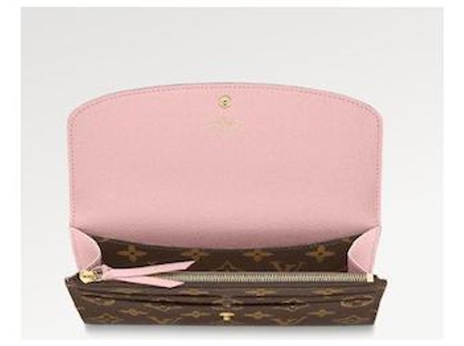 Cartera Louis Vuitton Emilie Rosa Monogram - vista 2