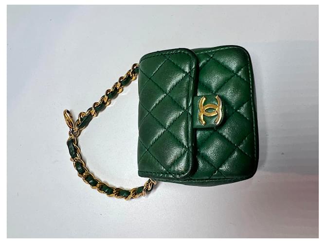 Chanel Micro bolsa para cinturón Verde - vista 2