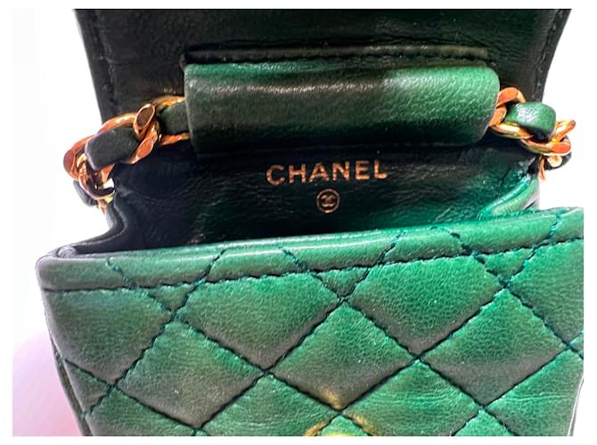 Chanel Micro bolsa para cinturón Verde - vista 16