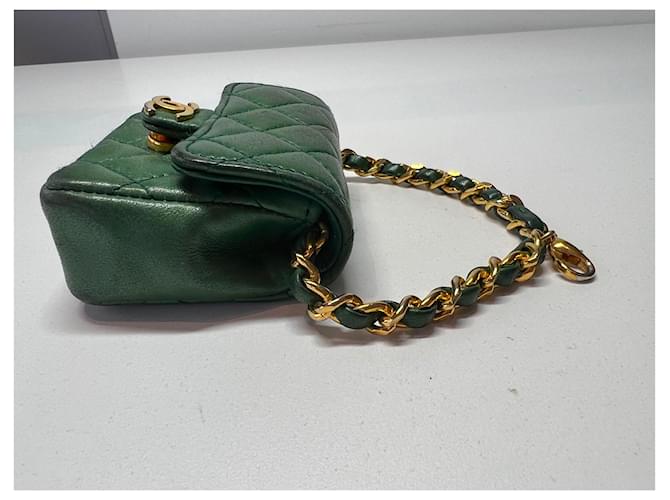 Chanel Micro bolsa para cinturón Verde - vista 6