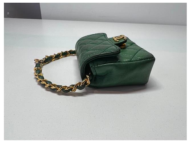 Chanel Micro bolsa para cinturón Verde - vista 7